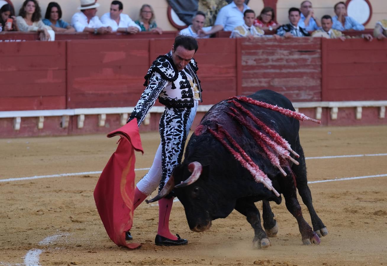 Ponce, Manzanares y Morante en la plaza de toros de El Puerto