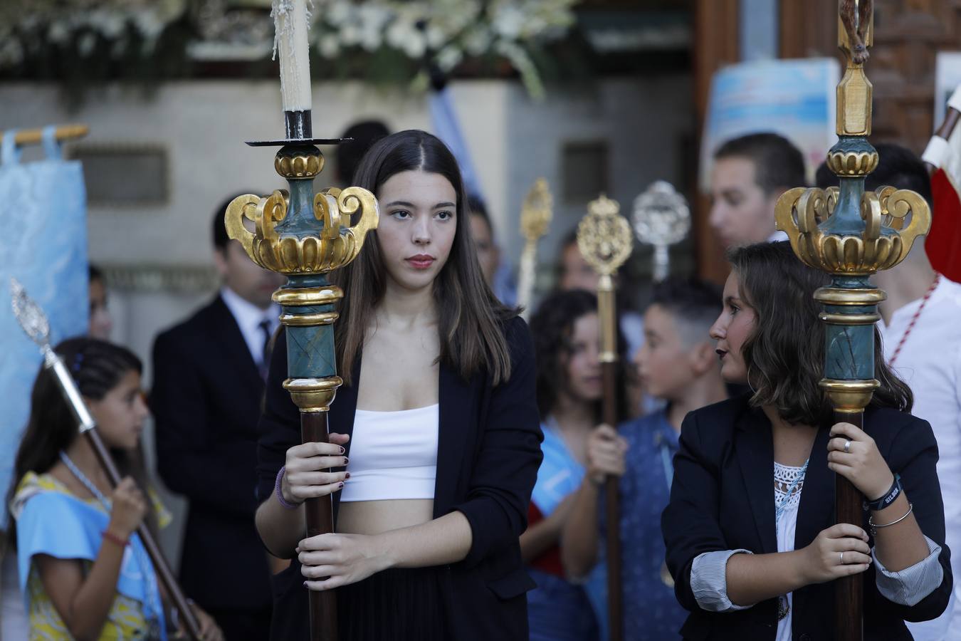 La procesión de la Virgen de la Asunción, en imágenes