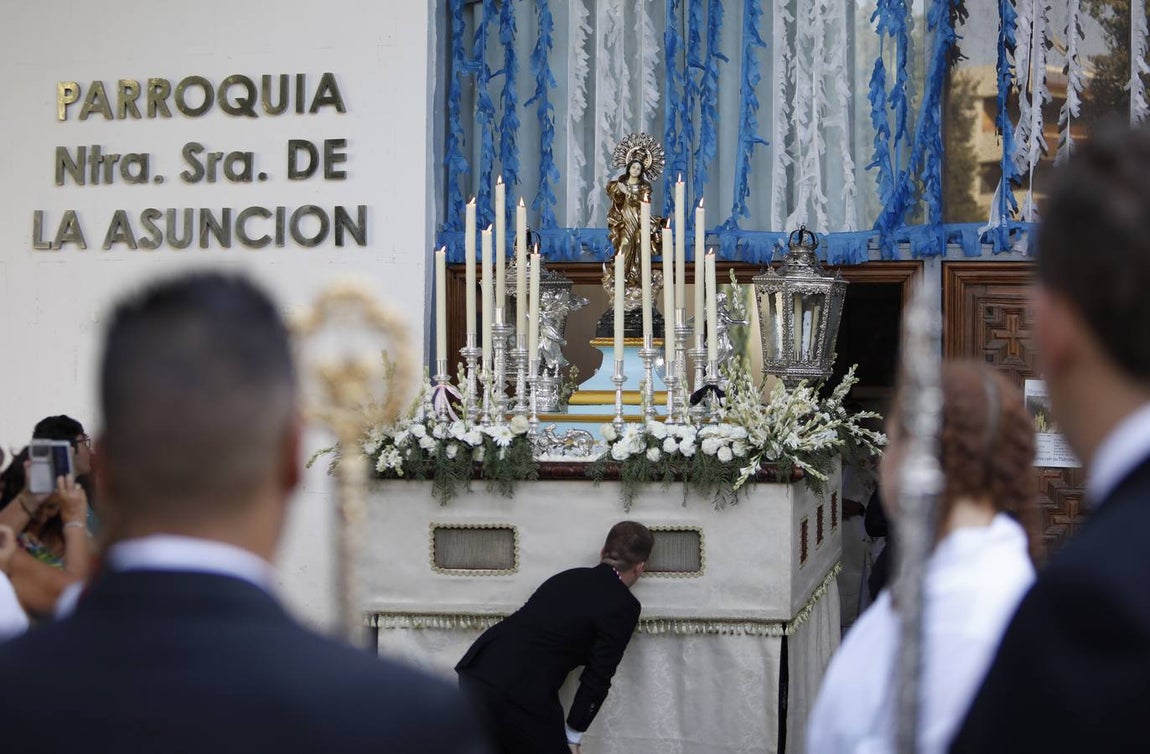 La procesión de la Virgen de la Asunción, en imágenes