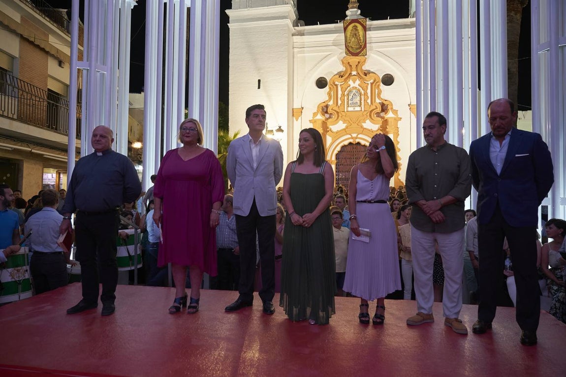 En imágenes, así es la catedral efímera de Almonte