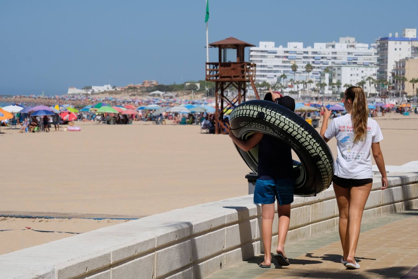 La Costilla, una excelente playa urbana en Rota