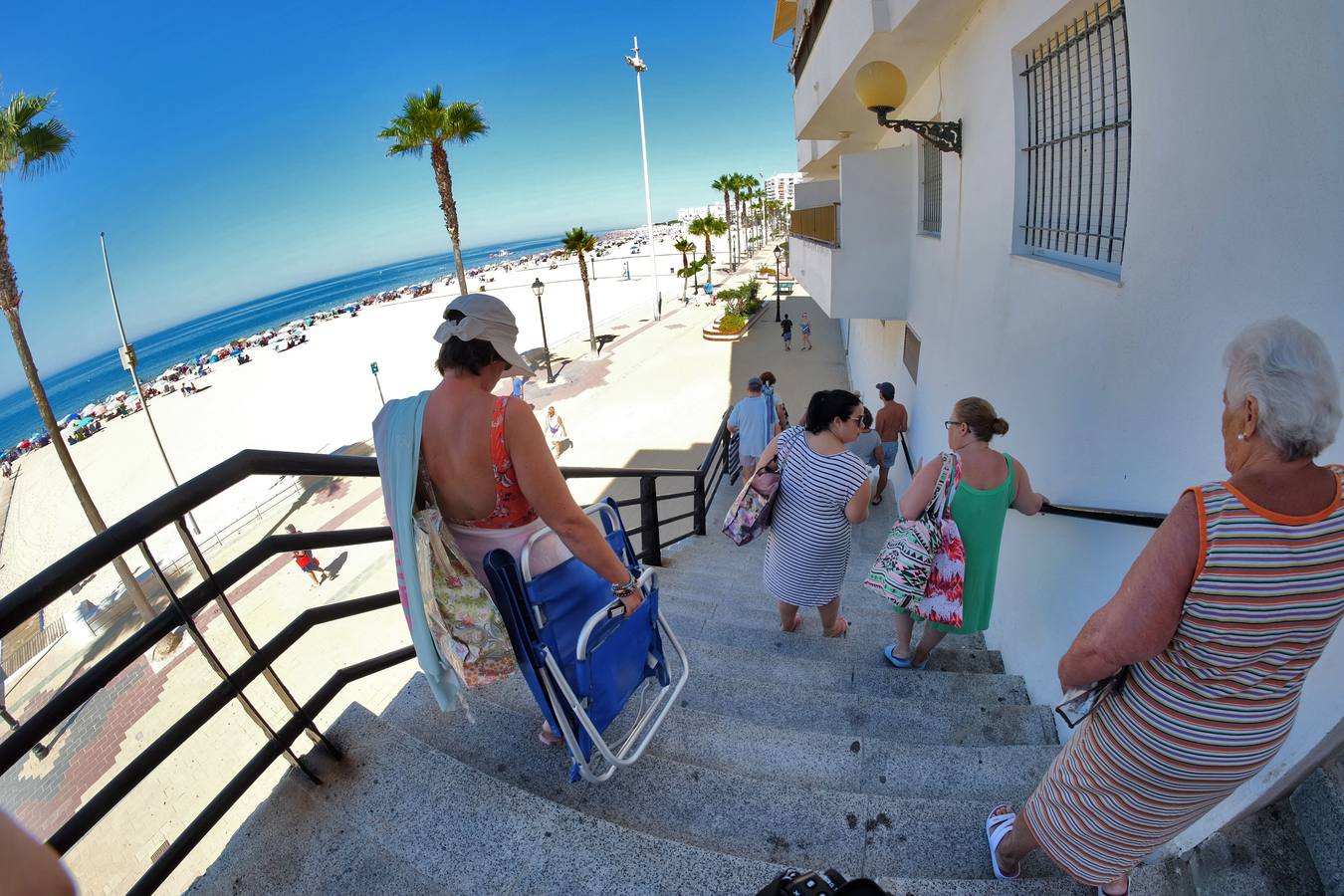 La Costilla, una excelente playa urbana en Rota