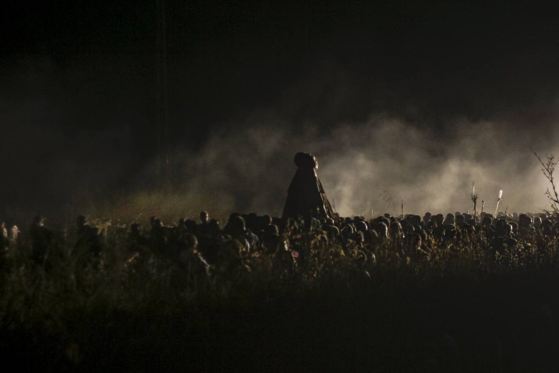 En imágenes, el traslado de la Virgen del Rocío hasta su pueblo de Almonte