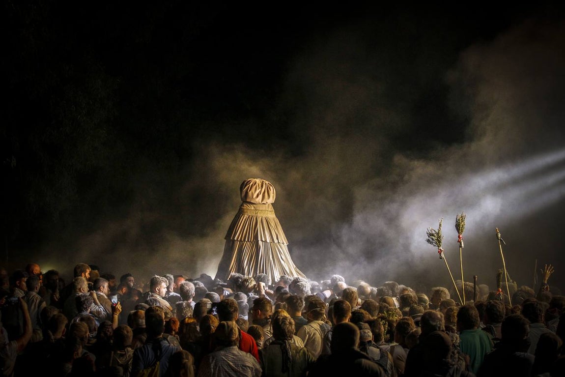 En imágenes, el traslado de la Virgen del Rocío hasta su pueblo de Almonte