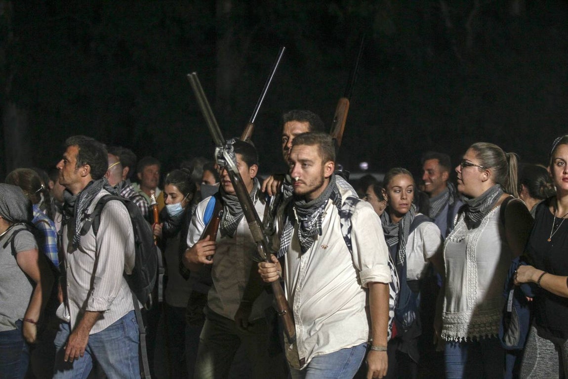 En imágenes, el traslado de la Virgen del Rocío hasta su pueblo de Almonte