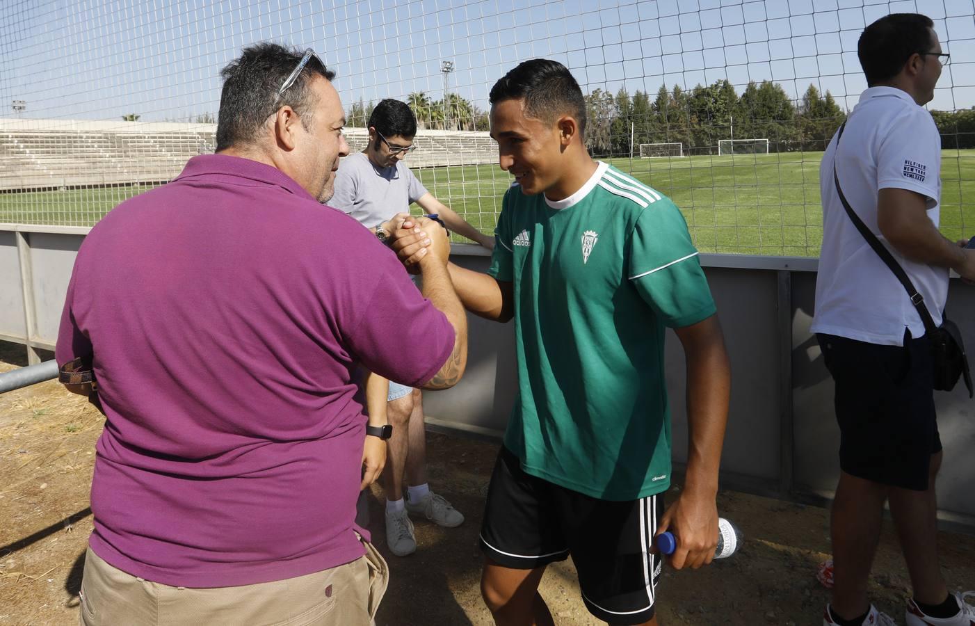 El entrenamiento del Córdoba CF, en imágenes