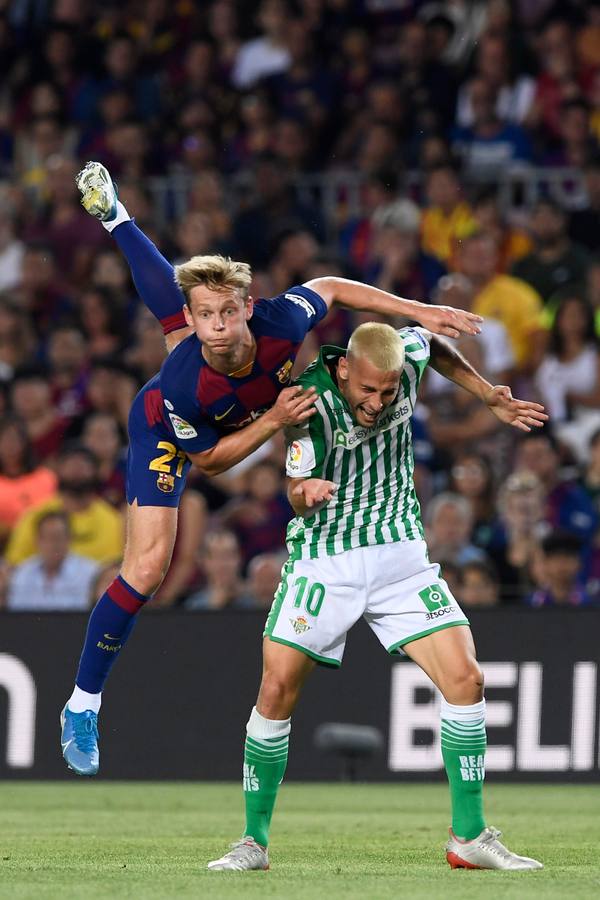 En imágenes, la derrota del Real Betis antes el FC Barcelona en el Camp Nou (5-2)