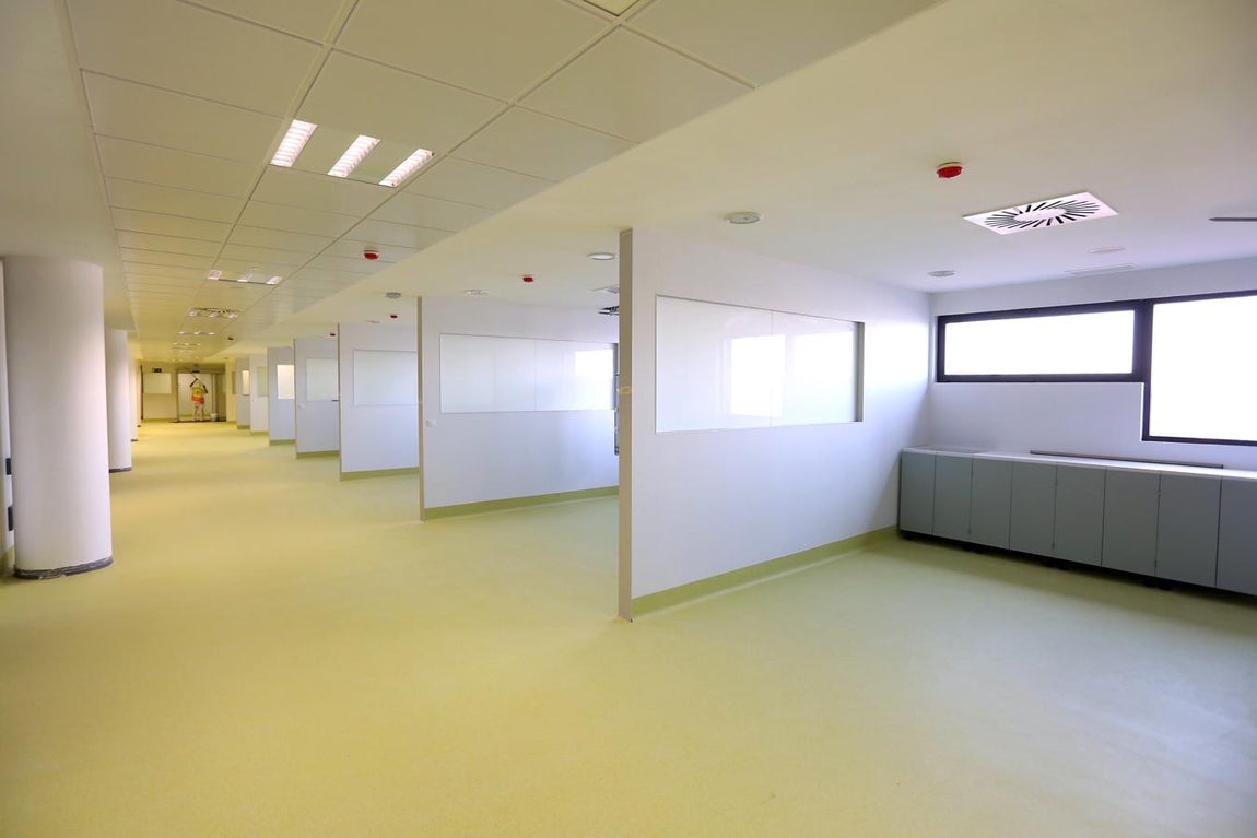 Imágenes de las nuevas habitaciones y servicios del hospital de Toledo