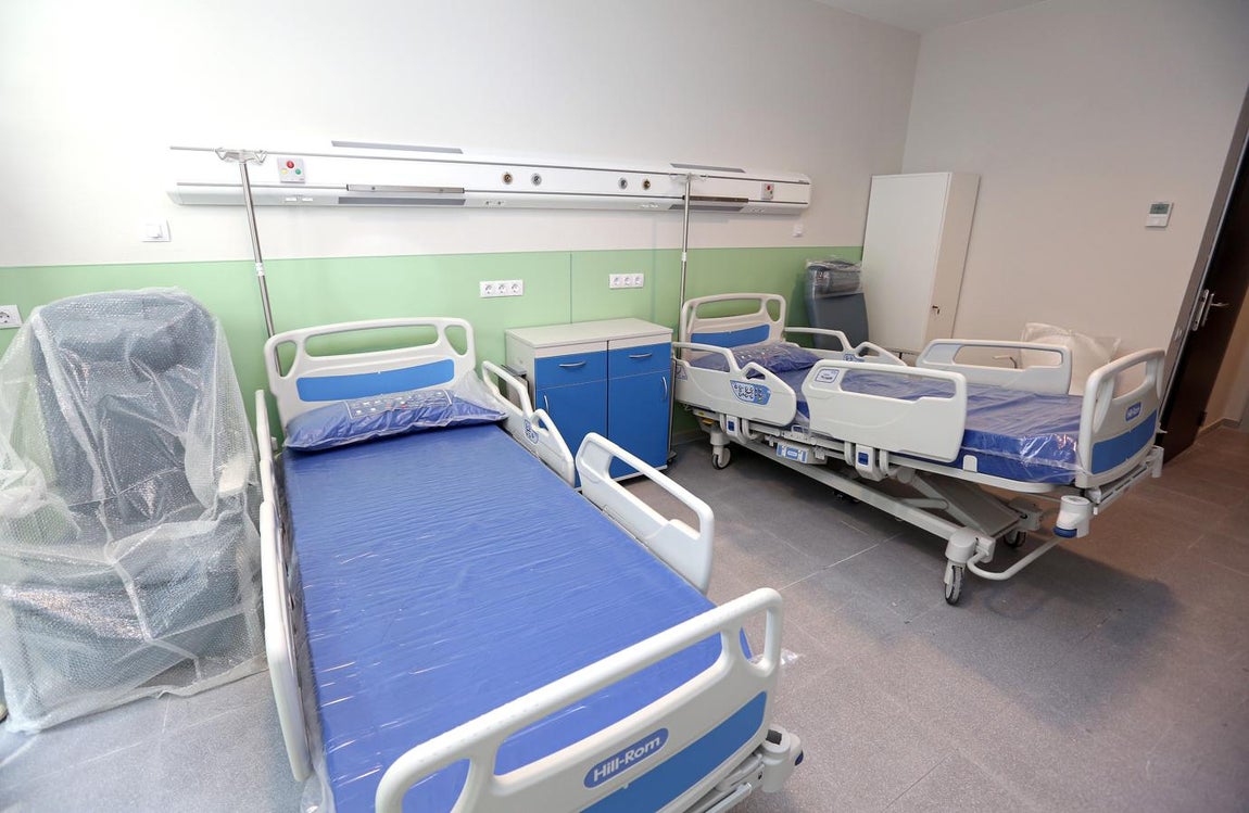 Imágenes de las nuevas habitaciones y servicios del hospital de Toledo