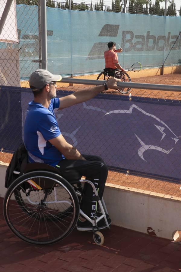 El Campeonato de Tenis de Andalucía en silla de ruedas, en imágenes