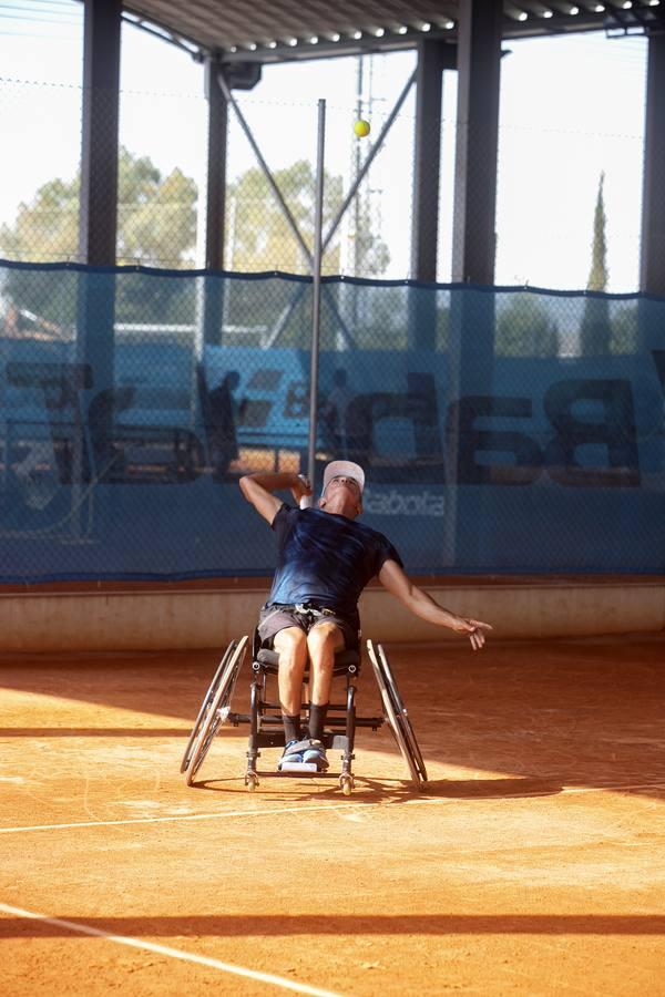 El Campeonato de Tenis de Andalucía en silla de ruedas, en imágenes