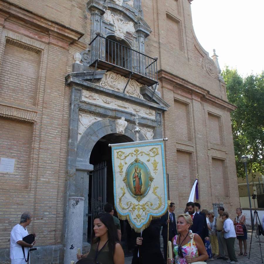 La visita de la Virgen de la Fuensanta a los templos de Córdoba, en imágenes