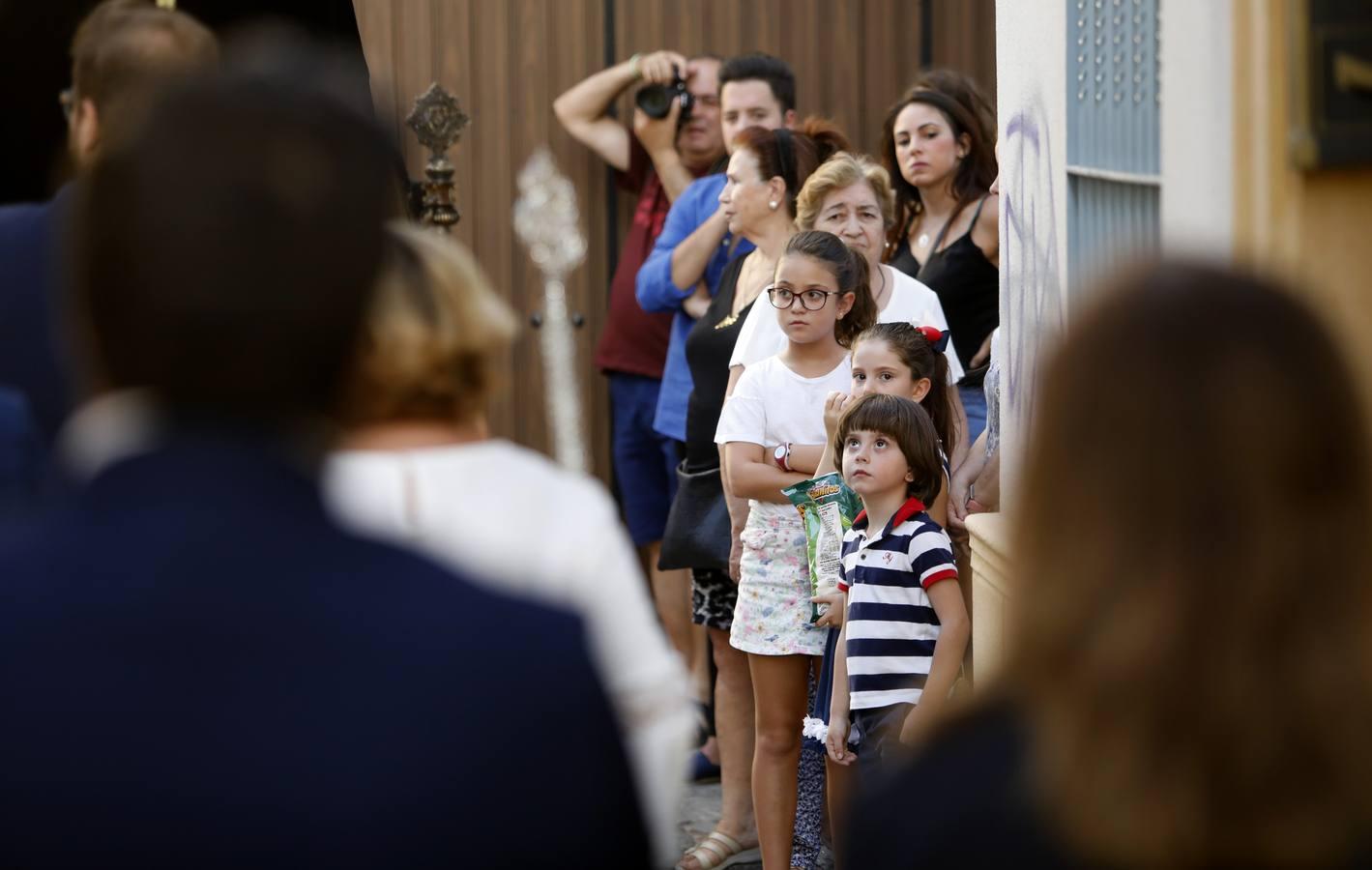 El traslado de la Fuensanta al Carmen de Puerta Nueva, en imágenes