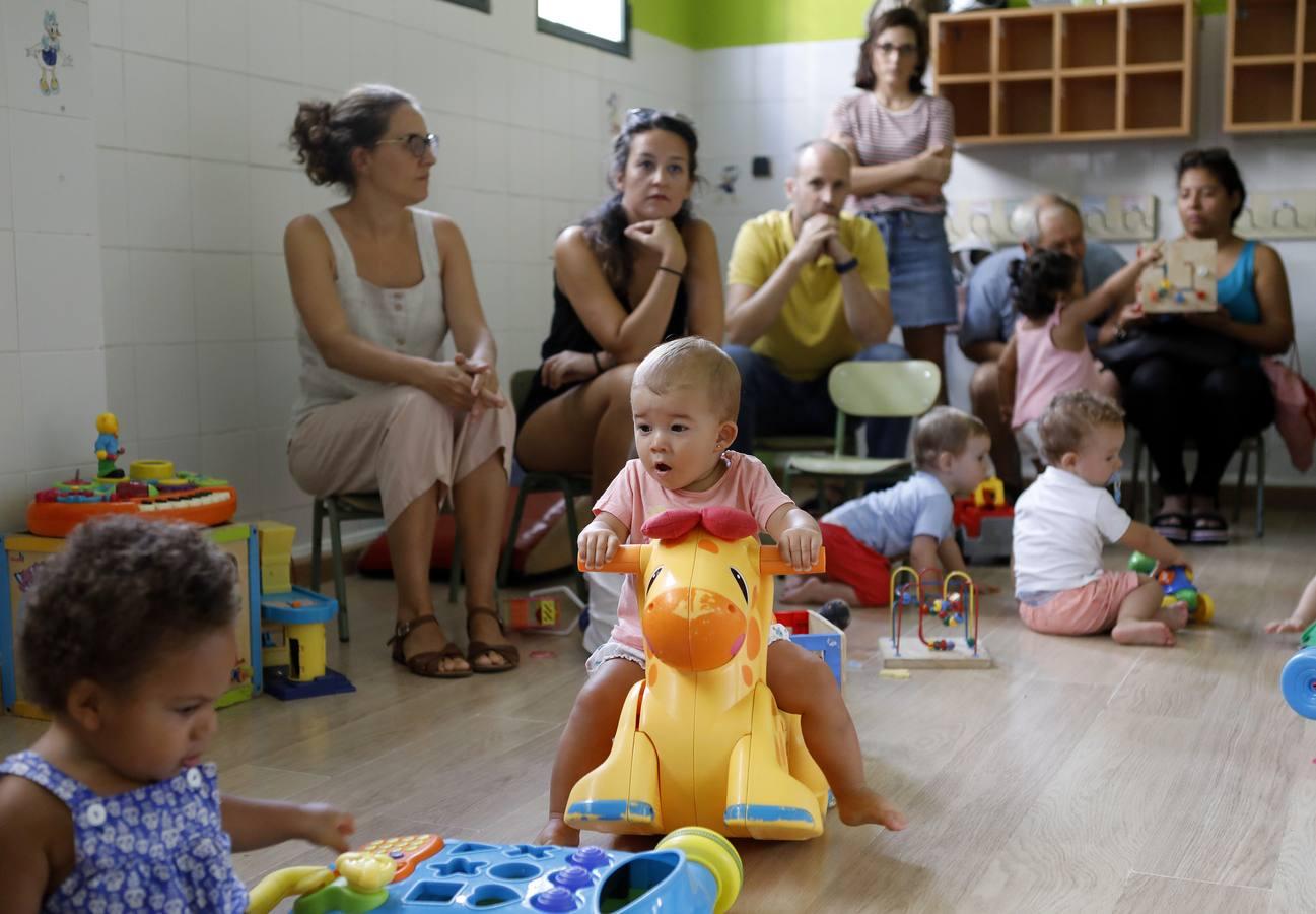 El primer día de curso en las guarderías de Córdoba, en imágenes