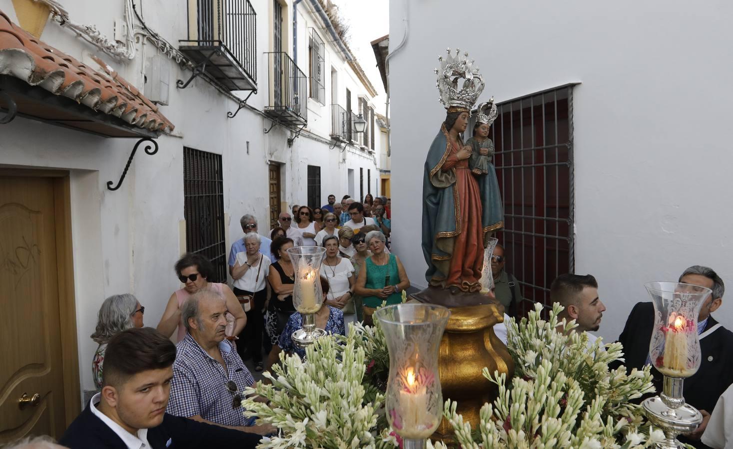 El traslado de la Fuensanta al Carmen de Puerta Nueva, en imágenes