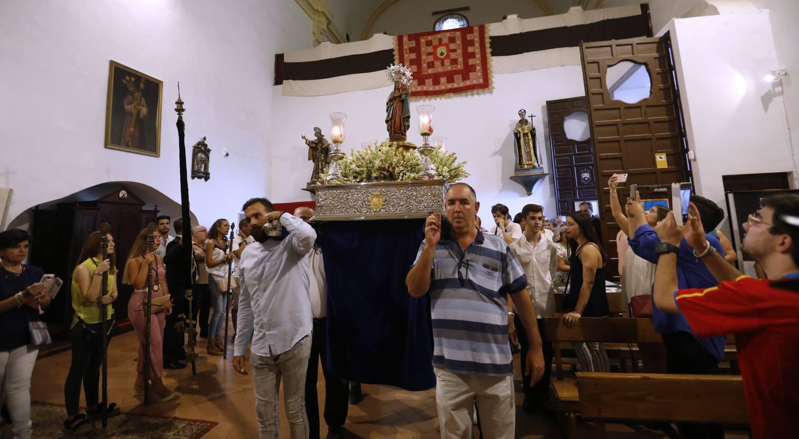 El traslado de la Fuensanta al Carmen de Puerta Nueva, en imágenes