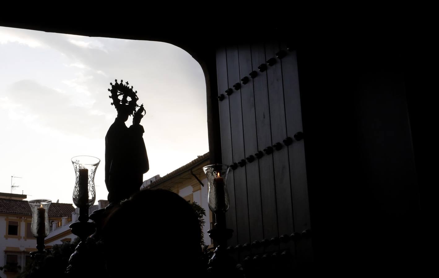 El encuentro de la Virgen de la Fuensanta con San Rafael, en imágenes