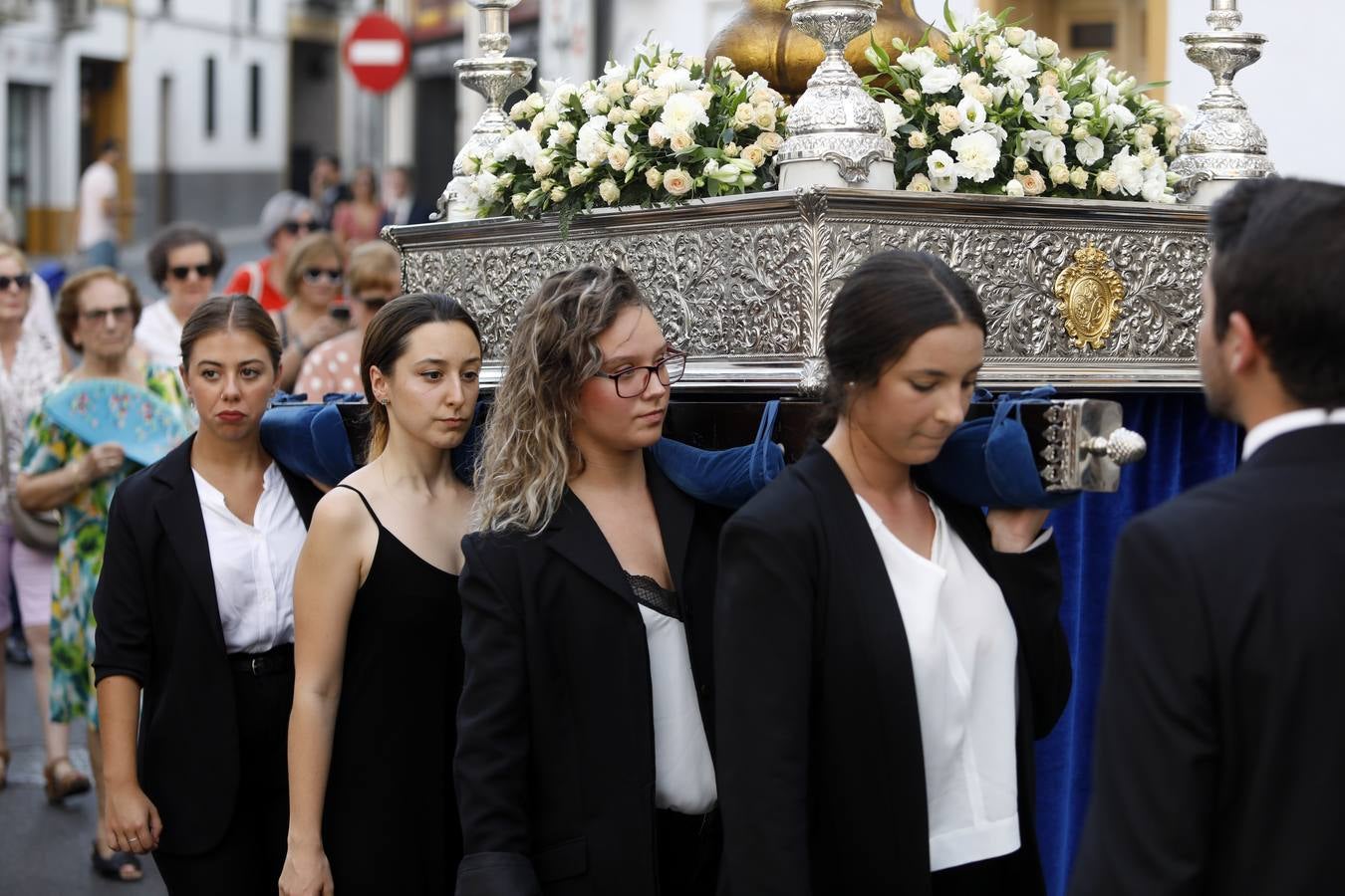 El encuentro de la Virgen de la Fuensanta con San Rafael, en imágenes