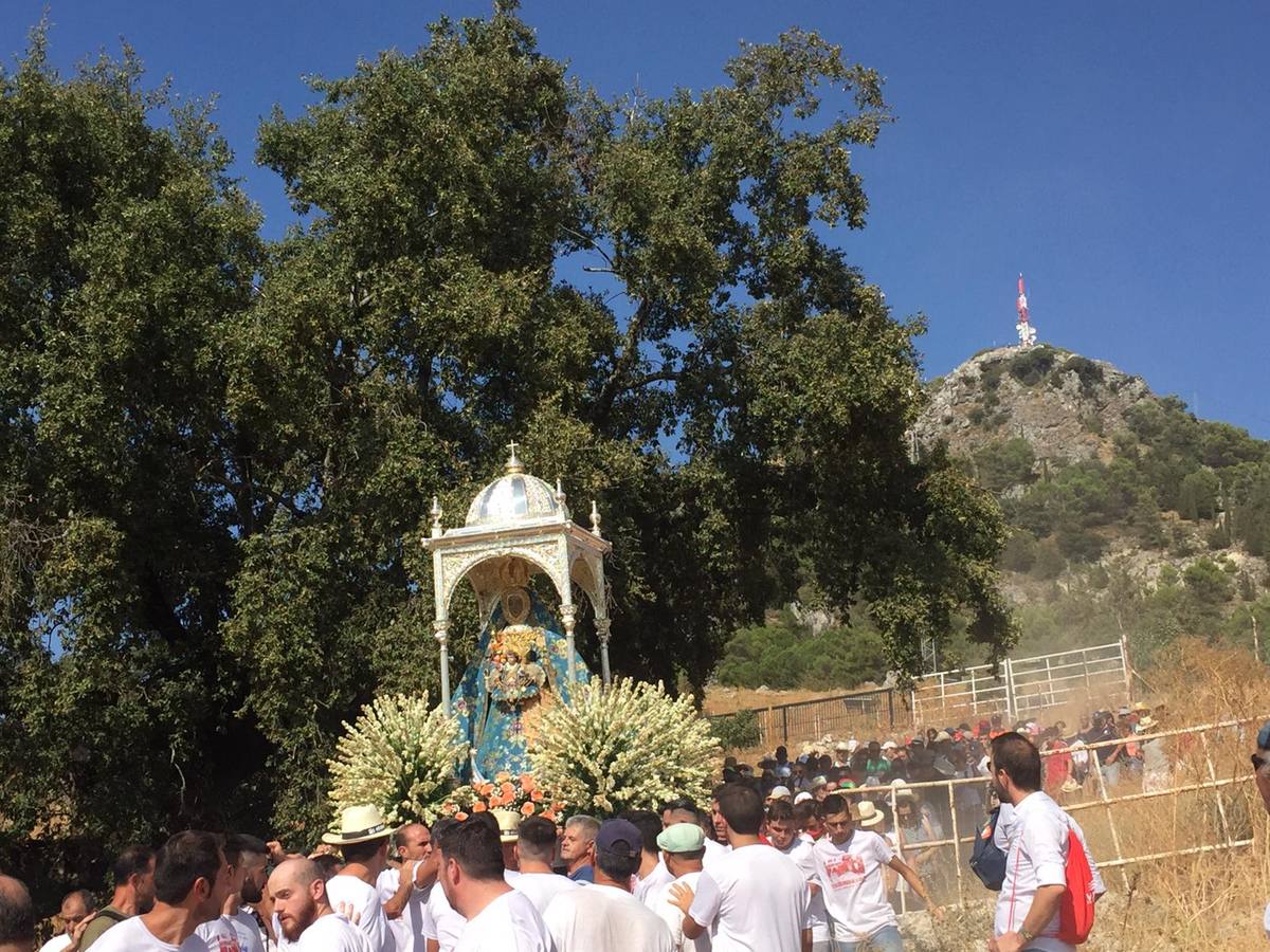 La «Bajá» de la Virgen de la Sierra, en imágenes