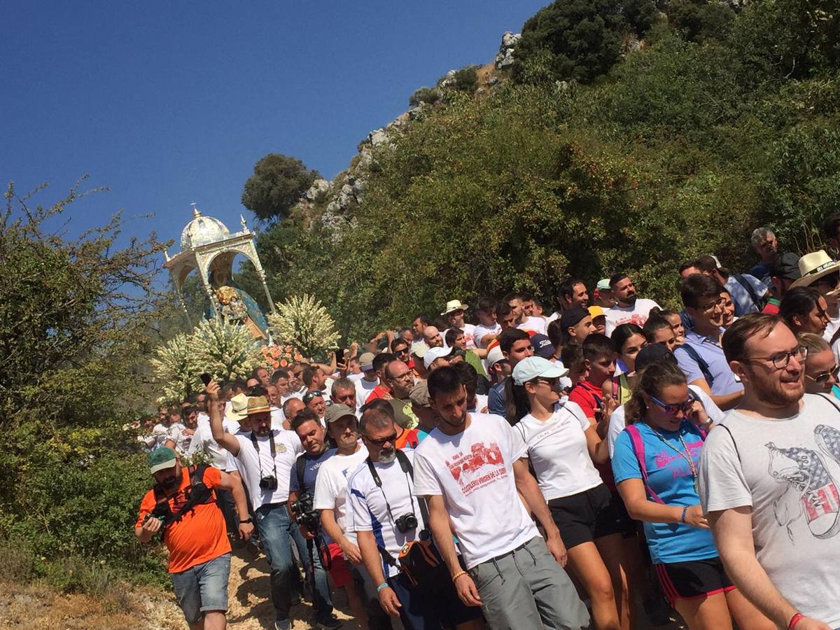 La «Bajá» de la Virgen de la Sierra, en imágenes