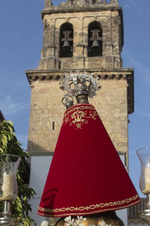 El traslado de la Virgen de la Fuensanta de Córdoba, en imágenes