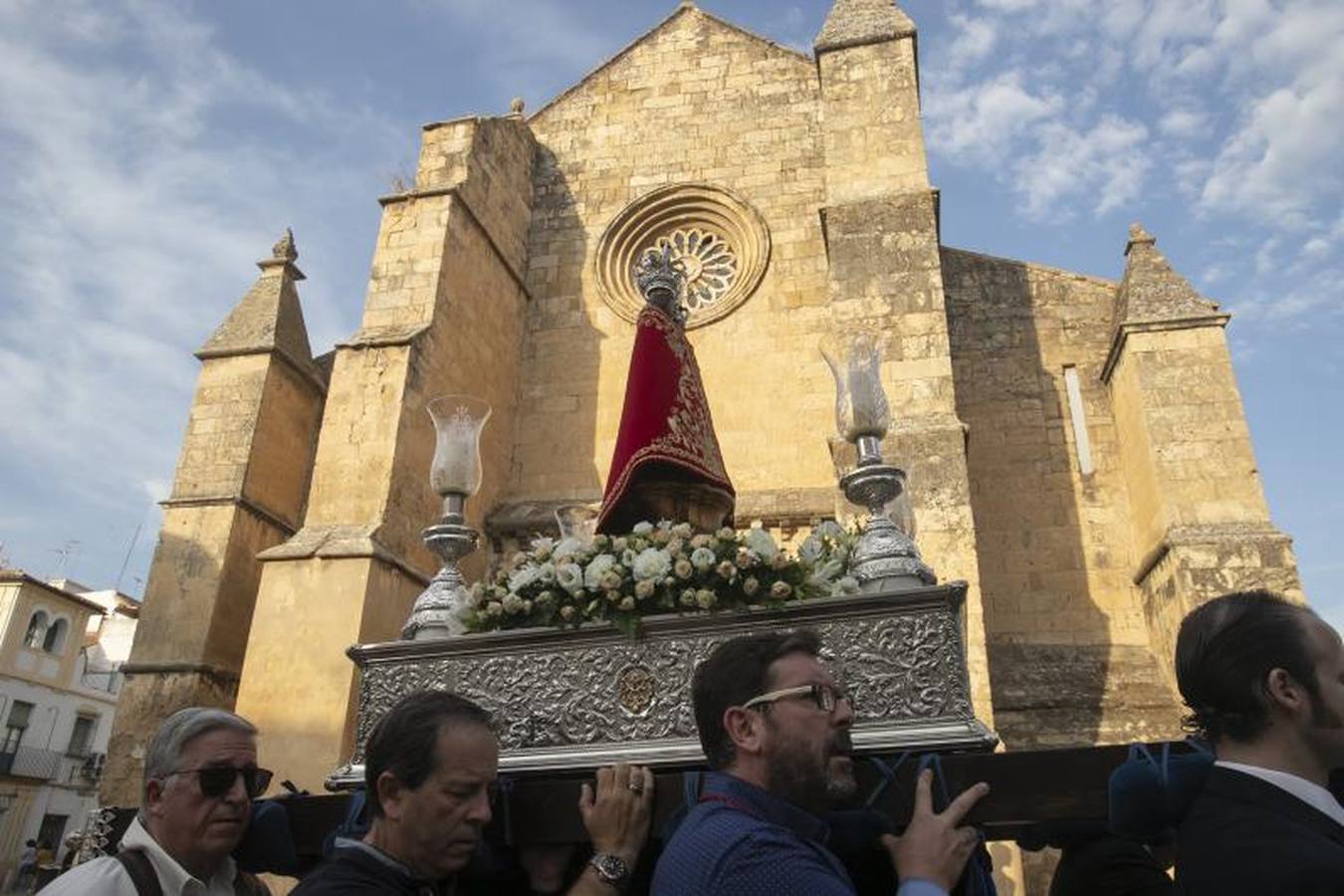 El traslado de la Virgen de la Fuensanta de Córdoba, en imágenes