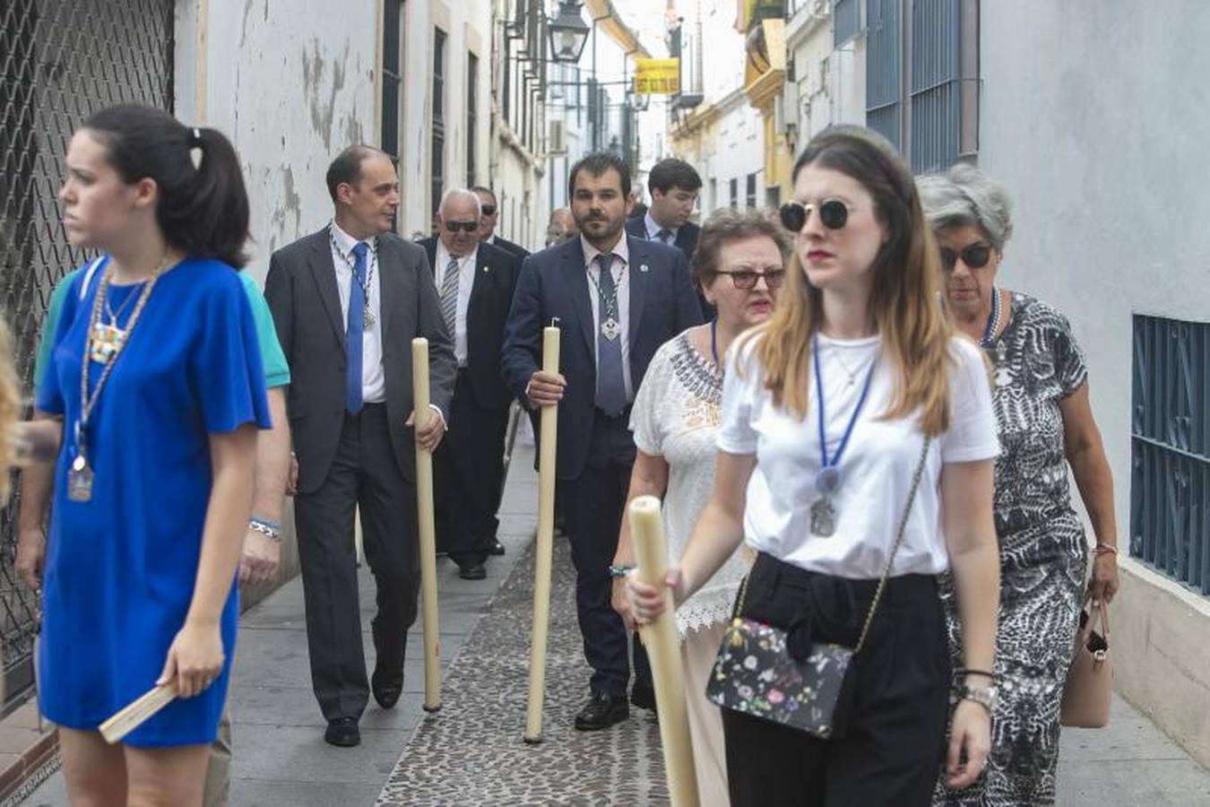 El traslado de la Virgen de la Fuensanta de Córdoba, en imágenes