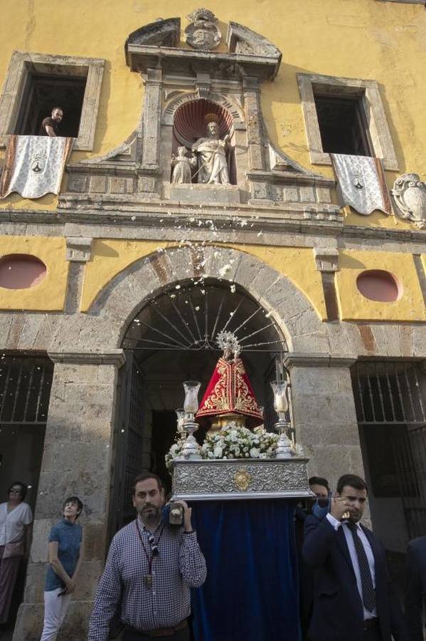 El traslado de la Virgen de la Fuensanta de Córdoba, en imágenes