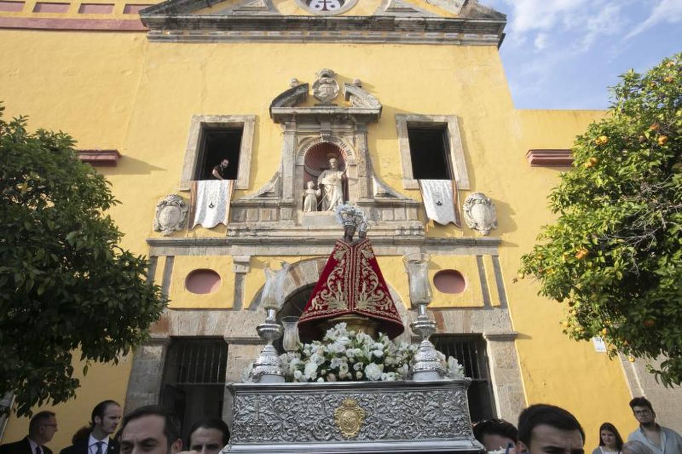 El traslado de la Virgen de la Fuensanta de Córdoba, en imágenes