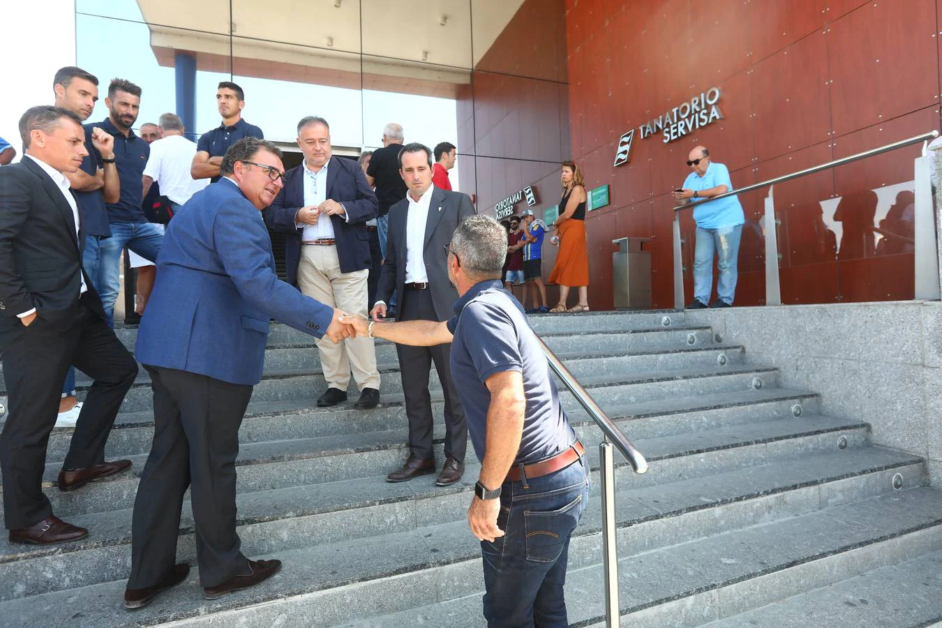 FOTOS: Íntimo y emocionado adiós a Manolo Santander