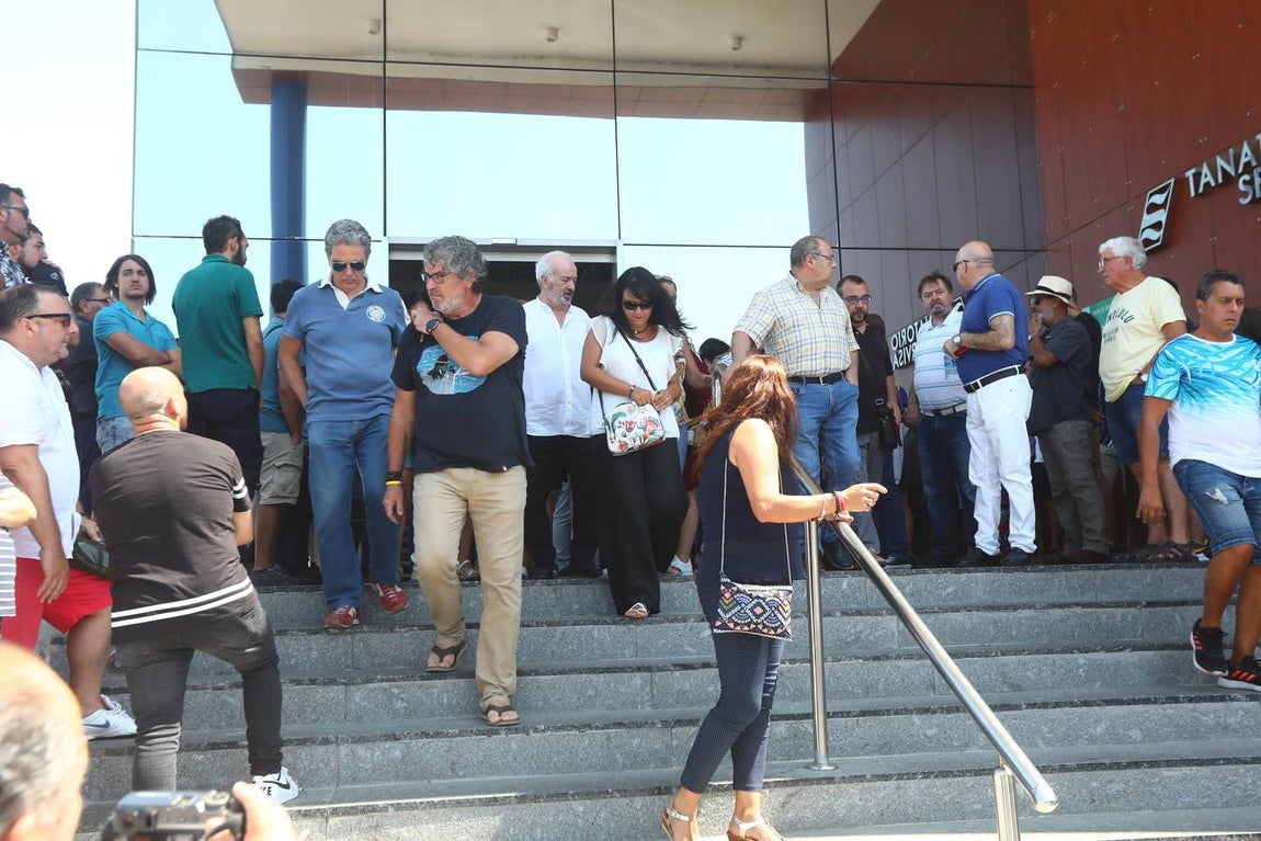 FOTOS: Íntimo y emocionado adiós a Manolo Santander