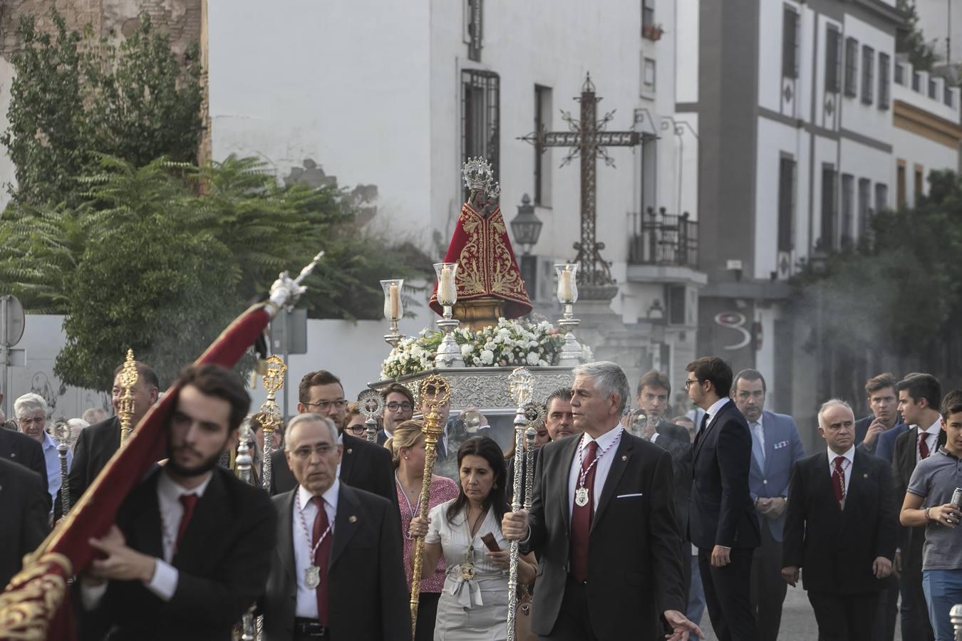 El traslado de la Virgen de la Fuensanta hasta el Campo de la Verdad, en imágenes