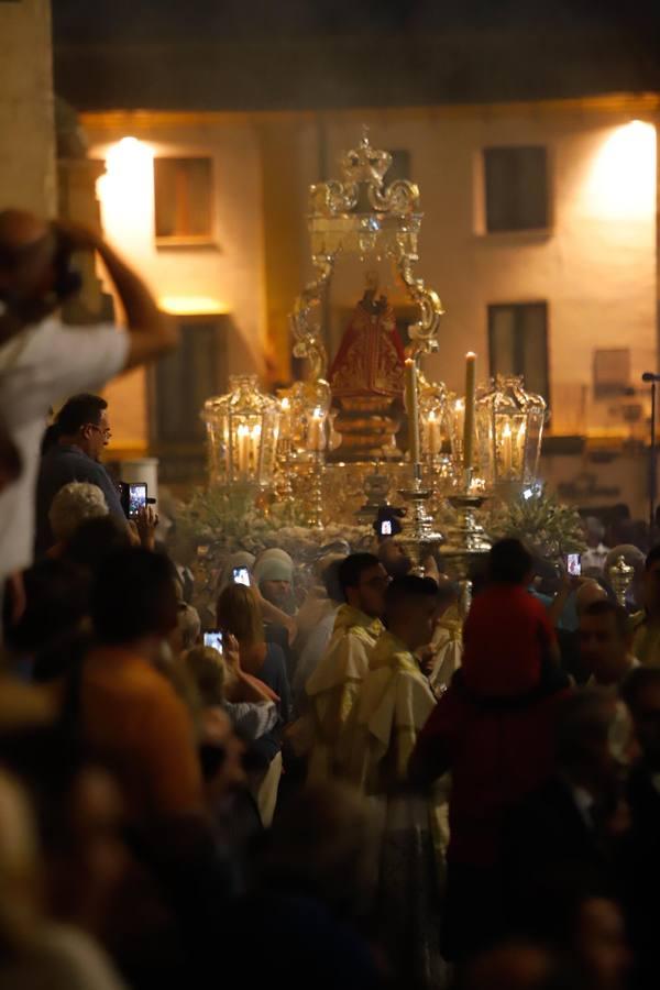 El regreso de la Virgen de la Fuensanta   desde la Catedral, en imágenes