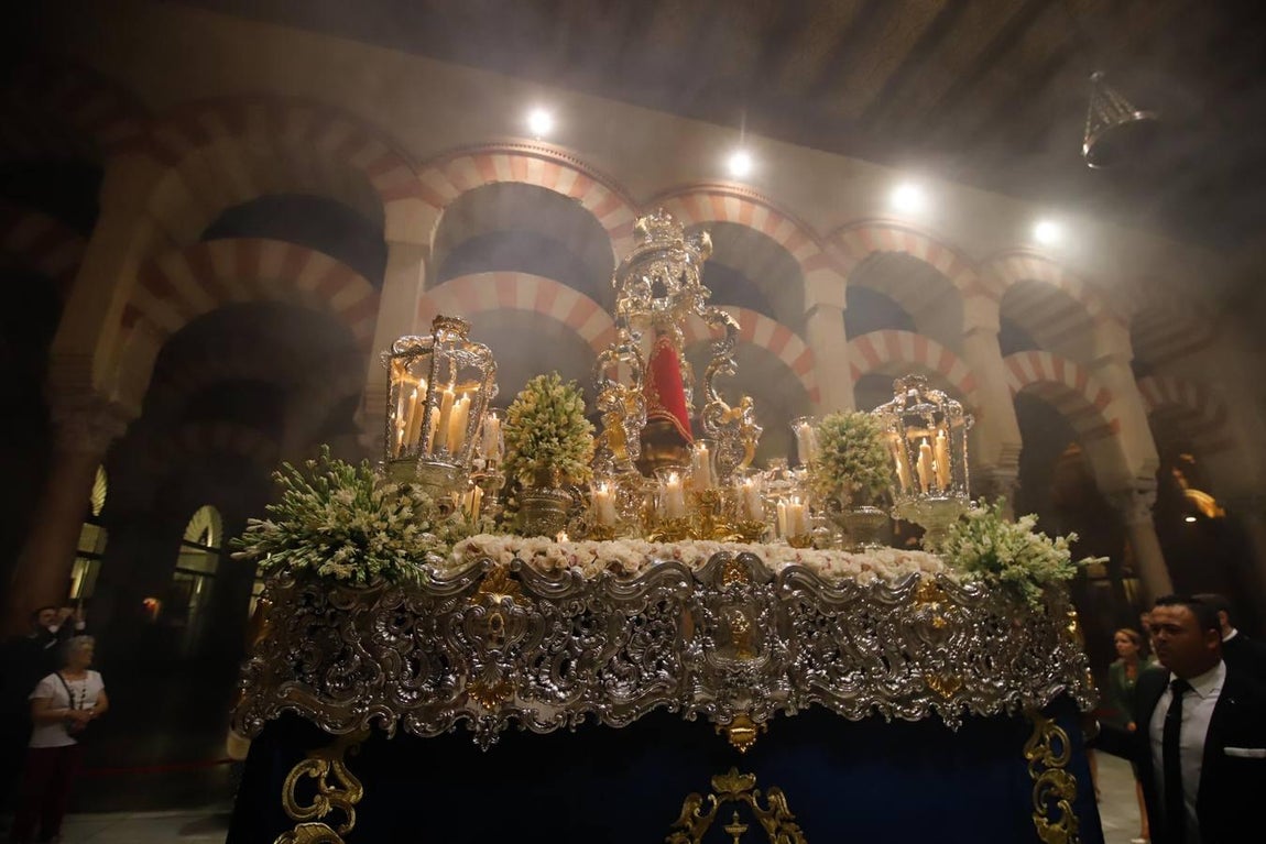 El regreso de la Virgen de la Fuensanta   desde la Catedral, en imágenes