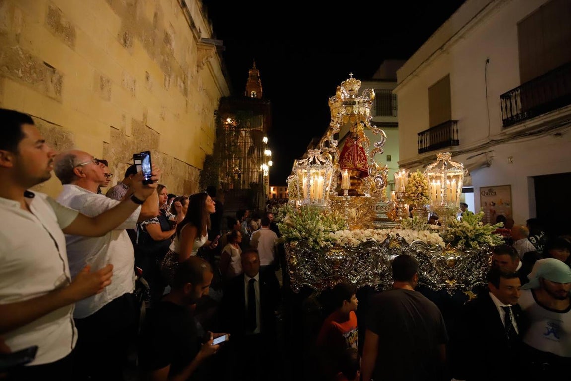 El regreso de la Virgen de la Fuensanta   desde la Catedral, en imágenes