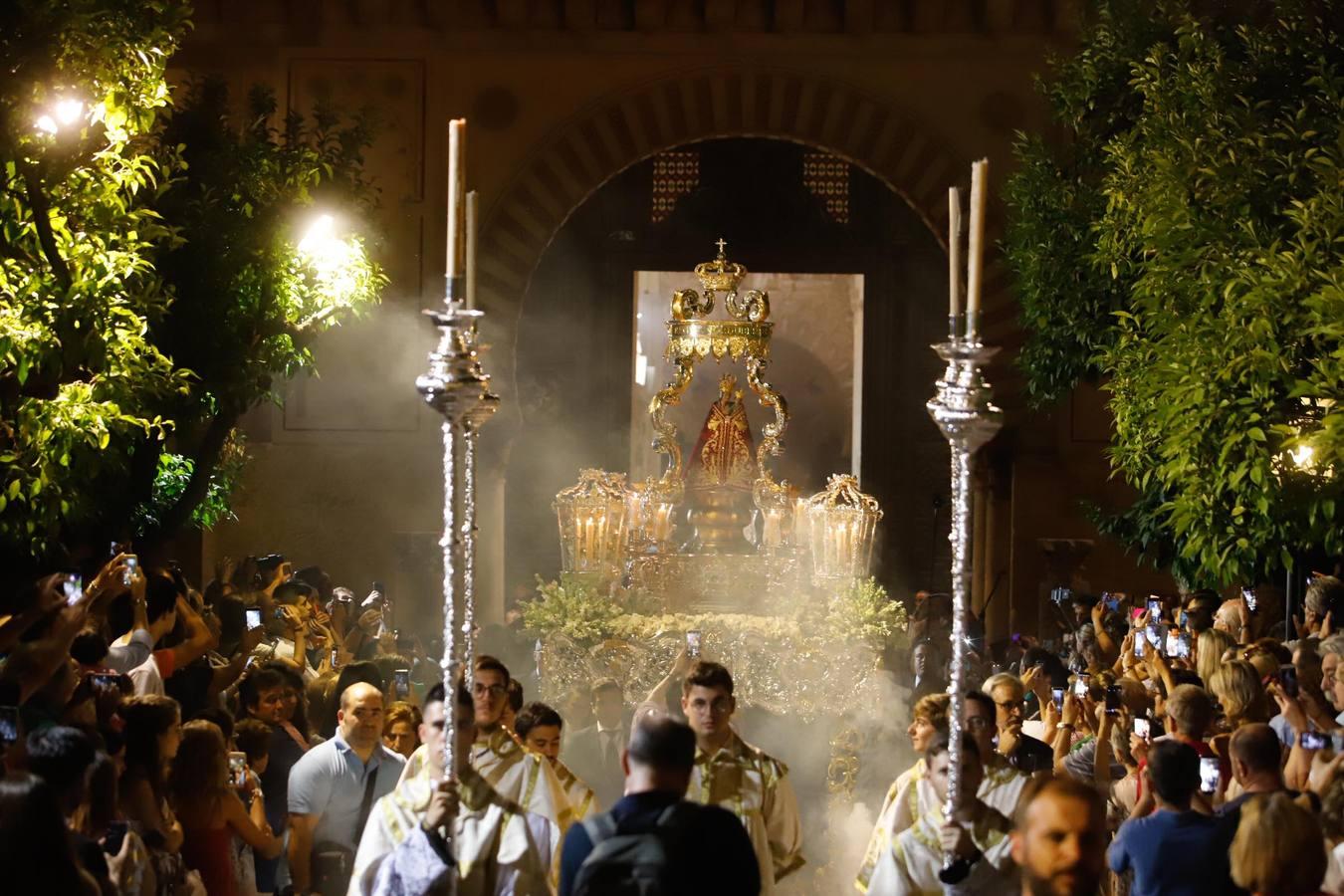 El regreso de la Virgen de la Fuensanta   desde la Catedral, en imágenes