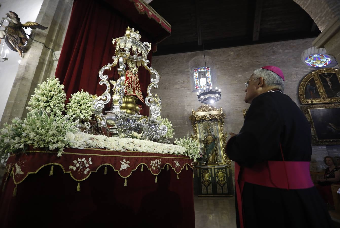 La misa de la Fuensanta, en imágenes