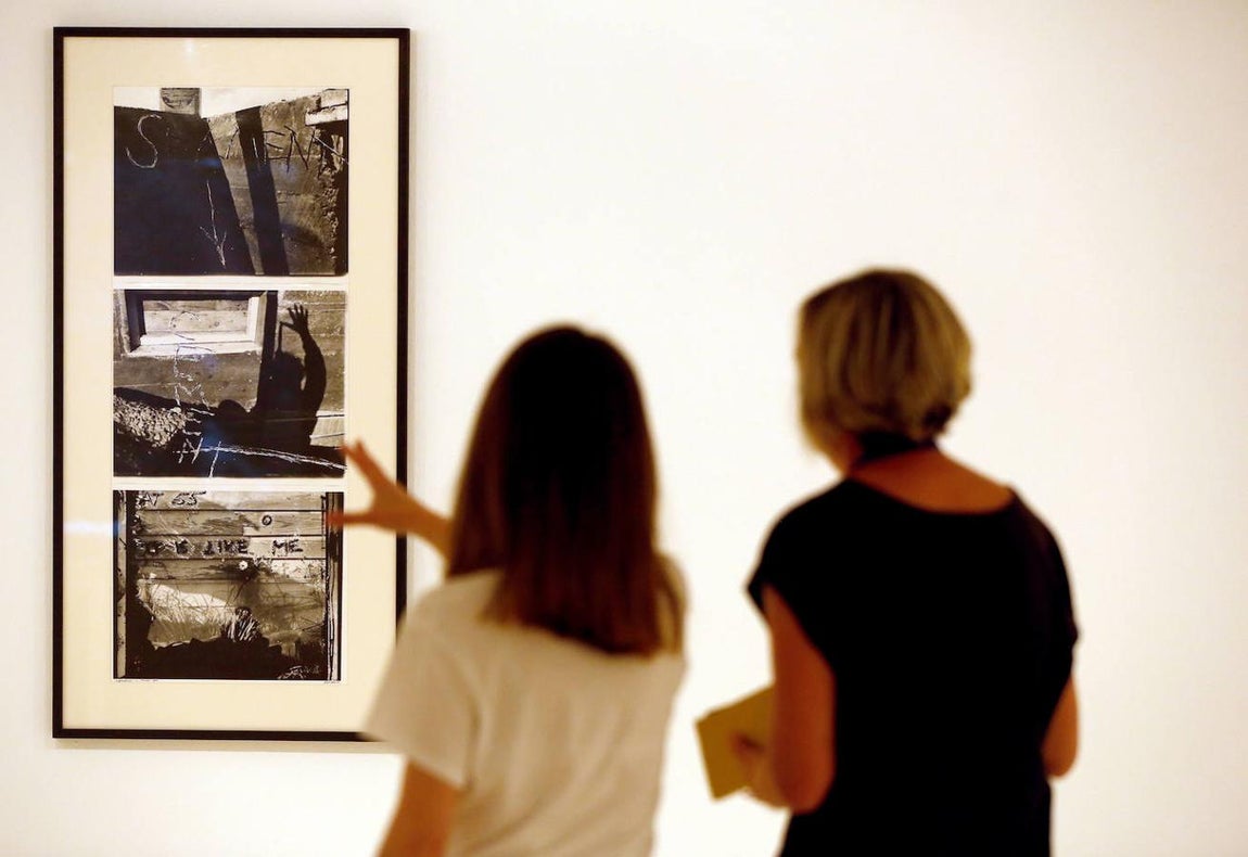 Exposición de Robert Frank en el IVAM. La muestra tuvo lugar en 2017