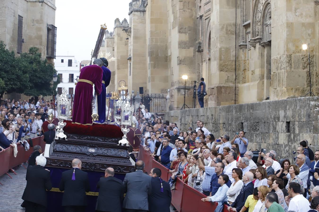 La magna en el itinerario oficial, en imágenes