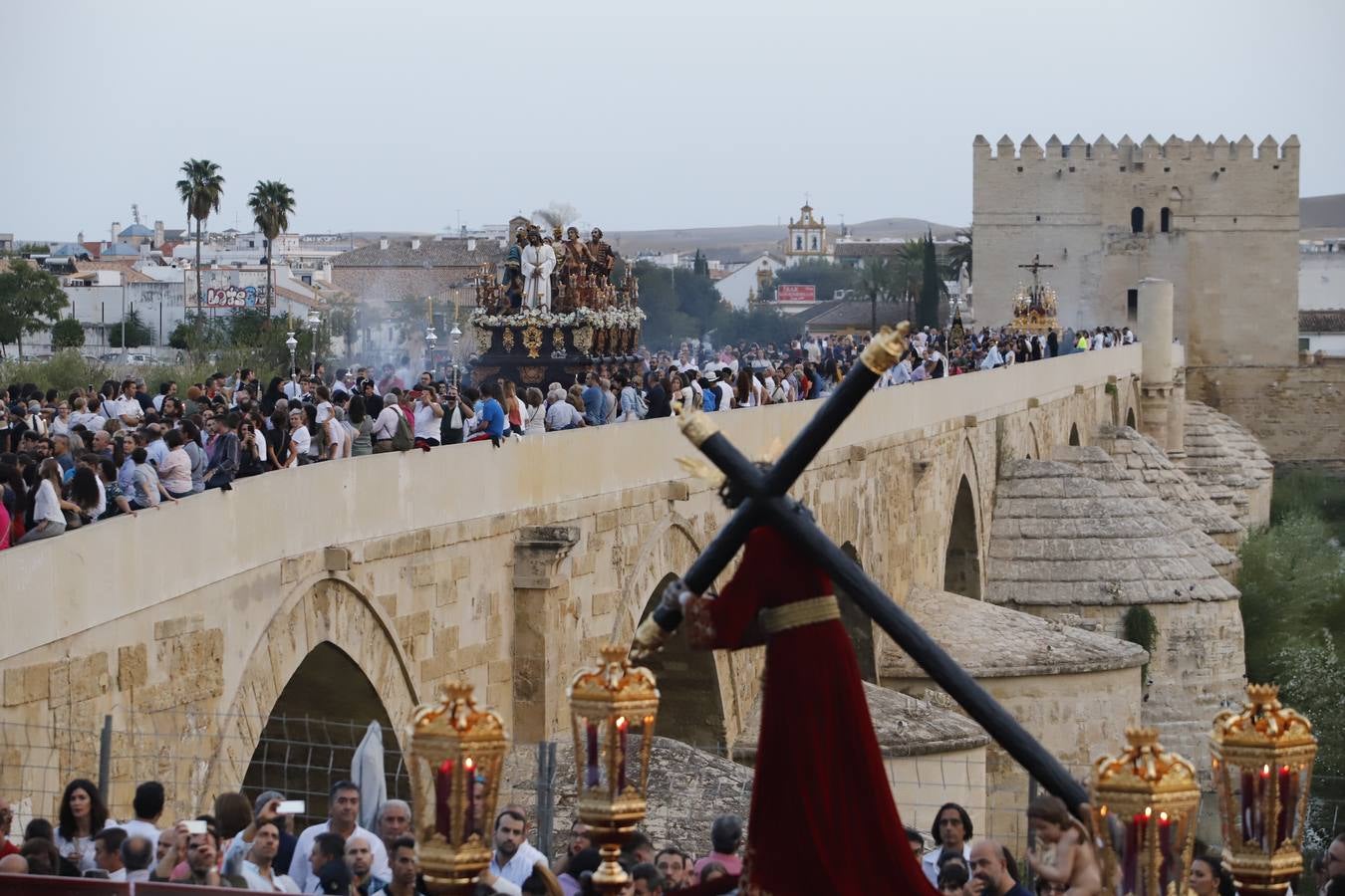 La magna en el itinerario oficial, en imágenes