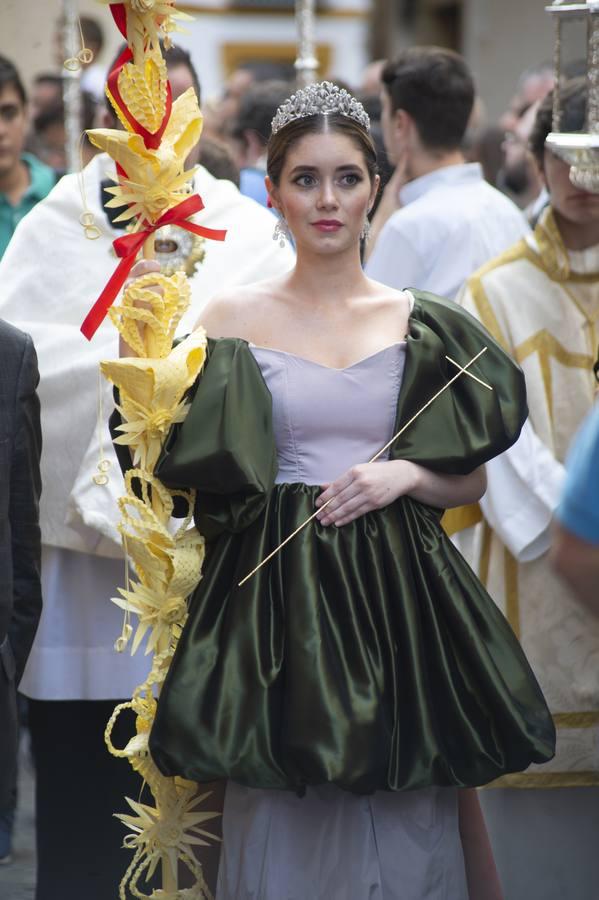 La Pastora de Santa Marina, en procesión