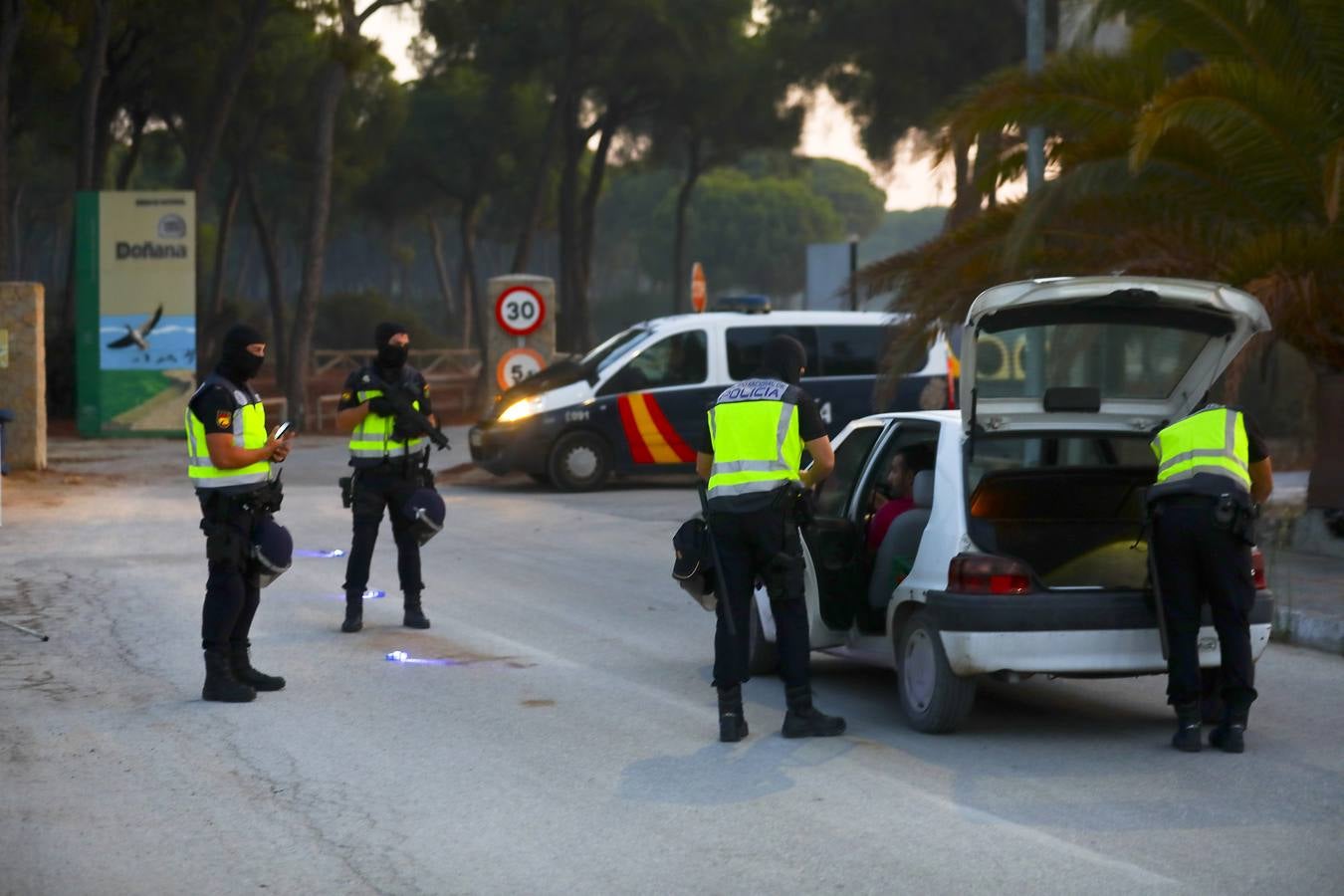 FOTOS: La redada contra el tráfico de hachís en Sanlúcar