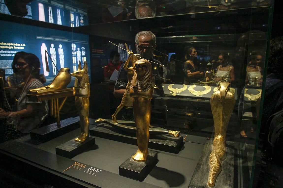 En imágenes, la exposición «Descifrando el antiguo Egipto: Tutankhamón»