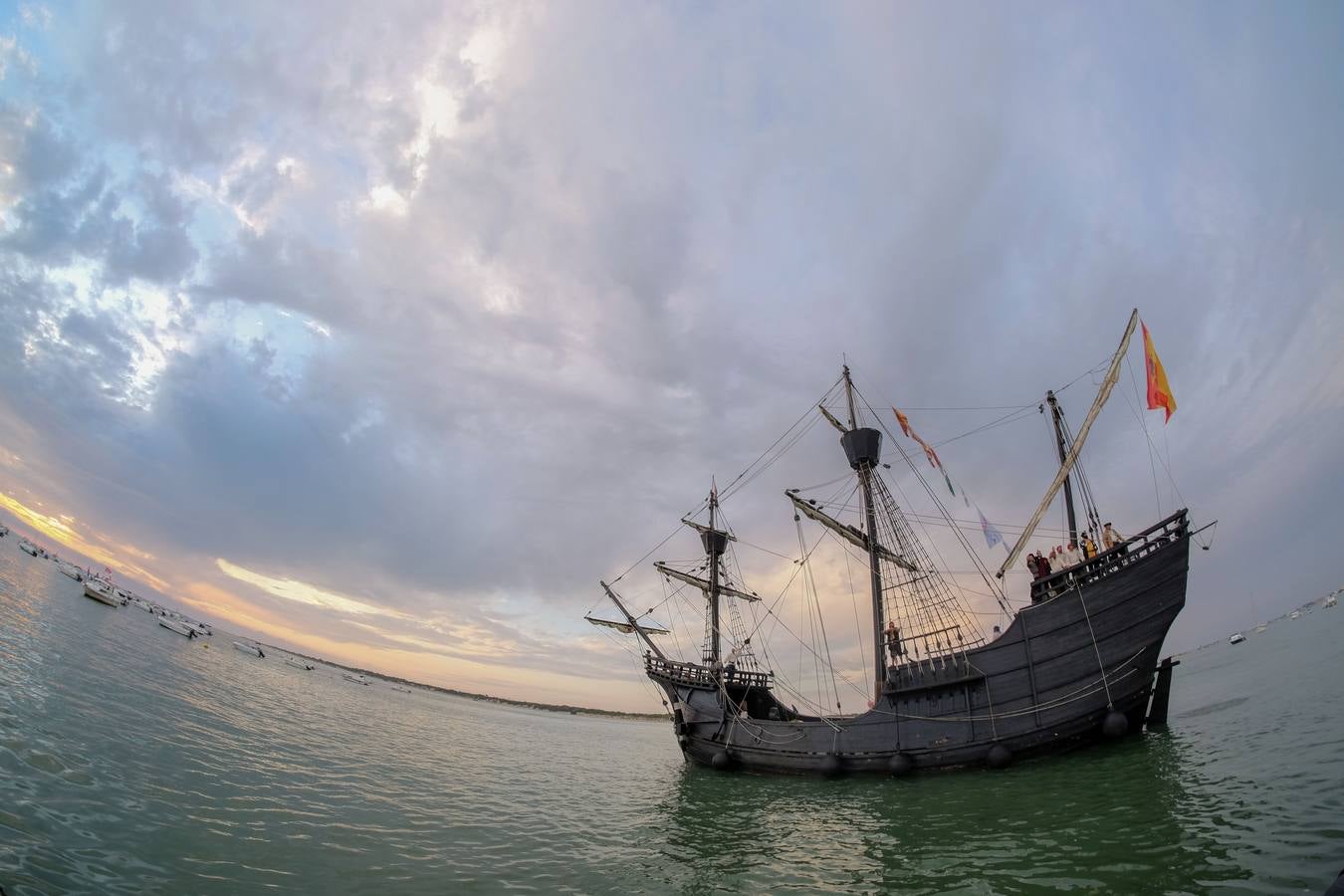 En imágenes, actos conmemorativos de la salida de Magallanes desde Sanlúcar