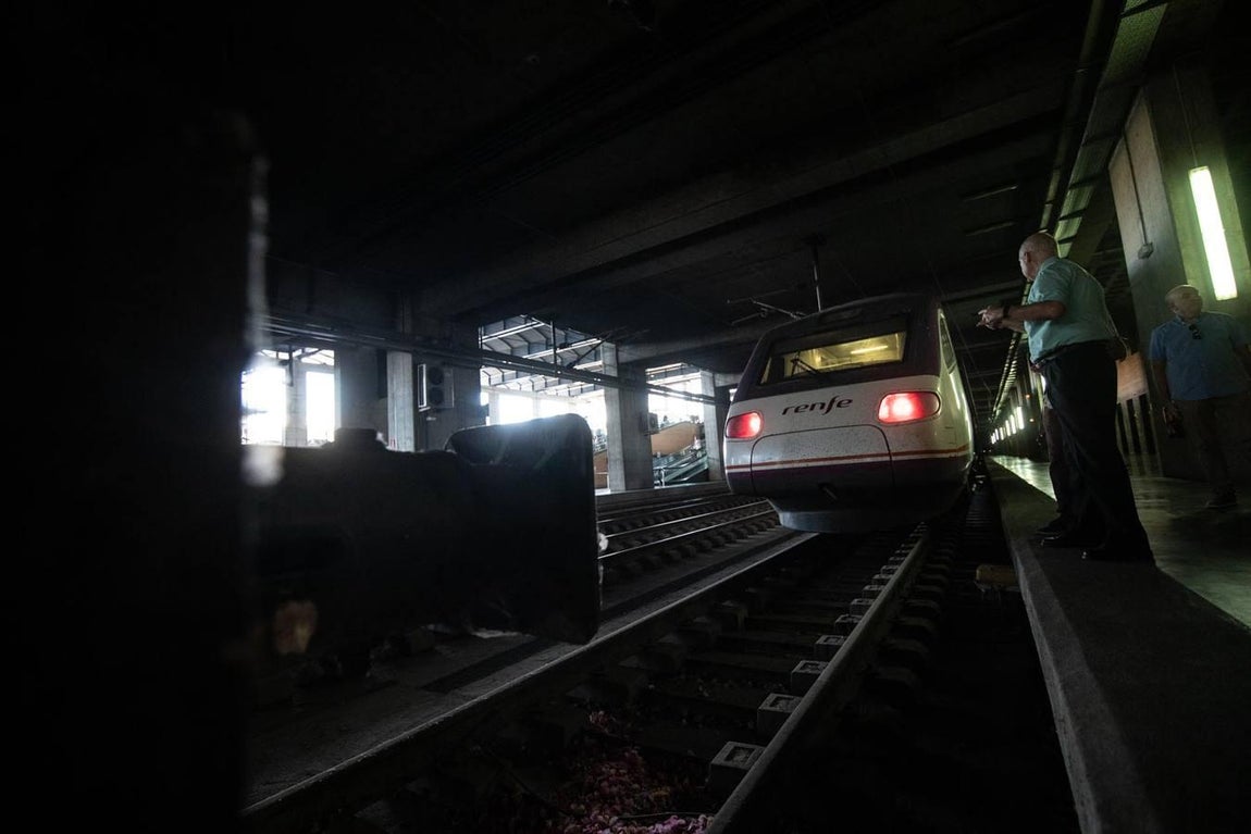 En imágenes, las entrañas de la estación de Córdoba