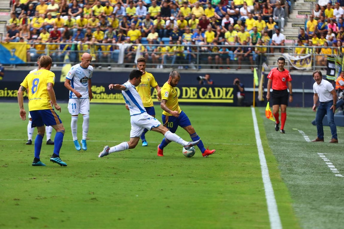 Las imágenes del Cádiz C.F. vs Deportivo (0-0)