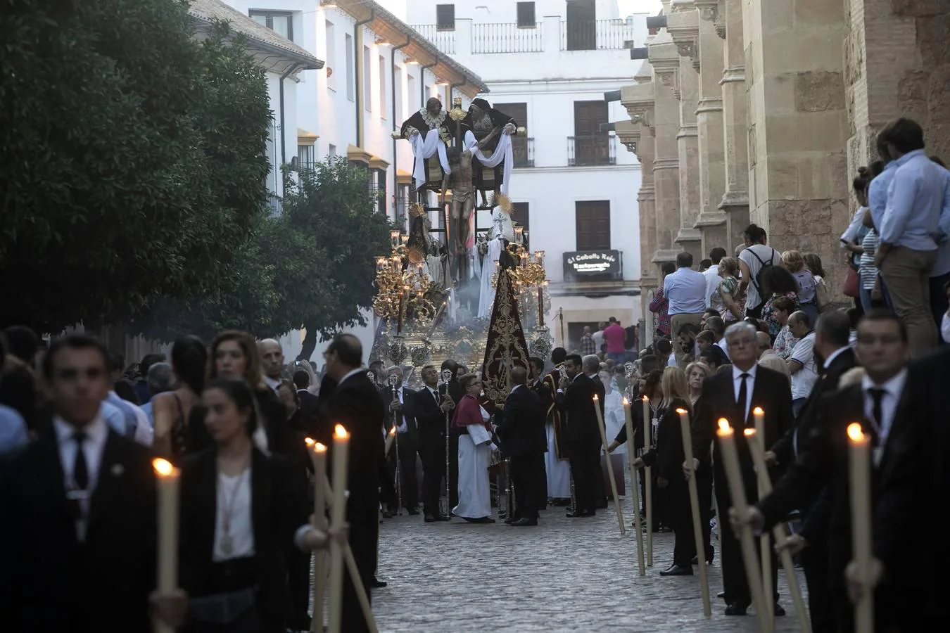 La procesión de regreso de la Magna Nazarena de Córdoba, en imágenes