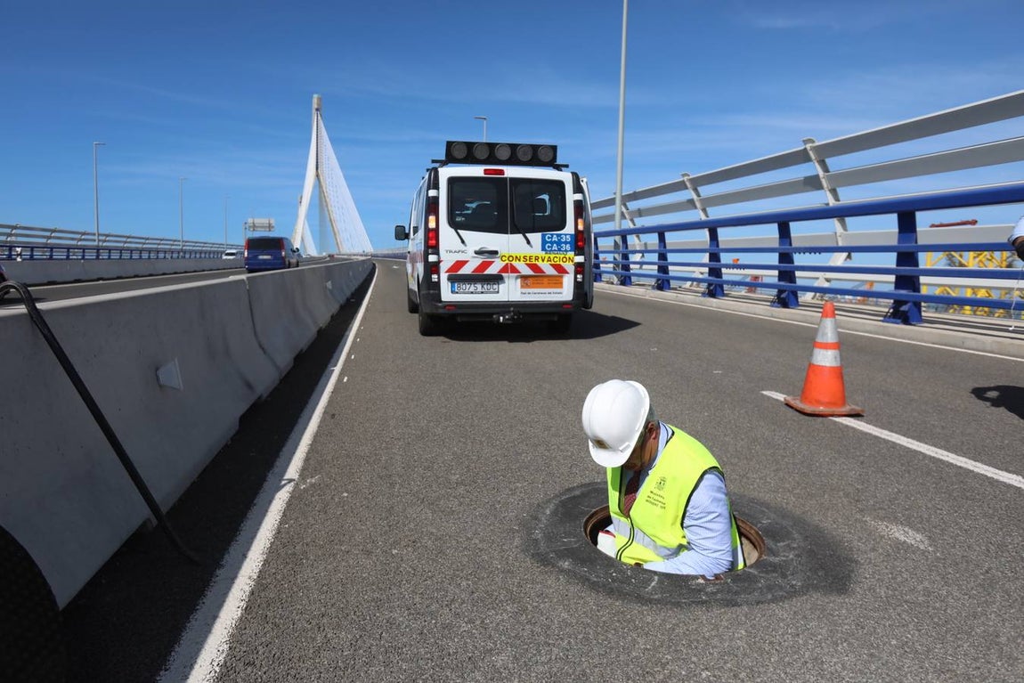 Fotos: En el corazón del Puente de la Constitución de Cádiz