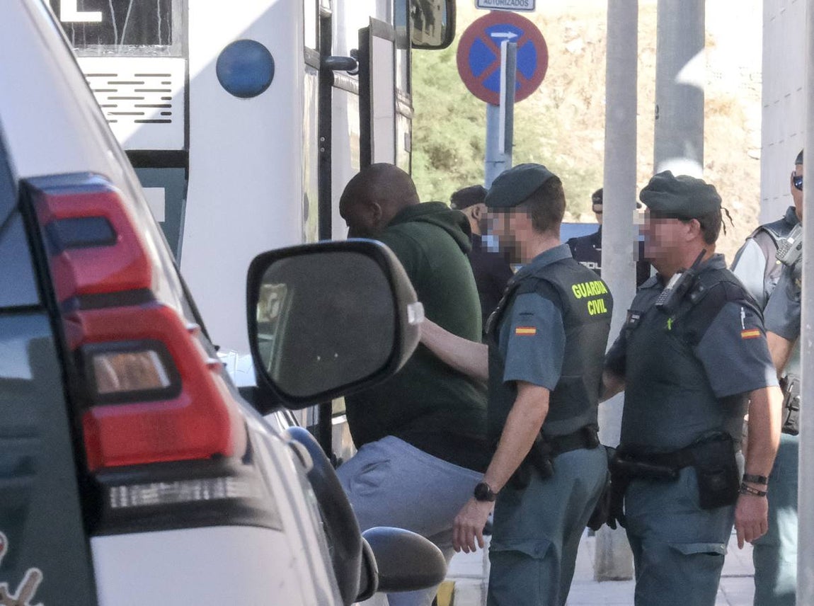FOTOS: Los detenidos por el ajuste de cuentas de Chipiona, ante la Justicia