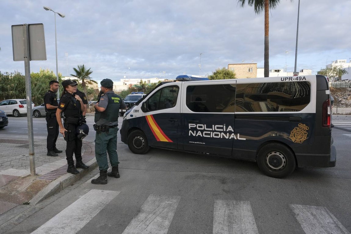 FOTOS: Los detenidos por el ajuste de cuentas de Chipiona, ante la Justicia